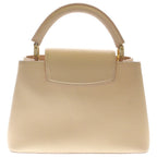 Louis Vuitton Capucines BB Jaune 2-Way Shoulder Bag Pink Leather Gold — view 2