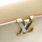 Louis Vuitton Capucines BB Jaune 2-Way Shoulder Bag Pink Leather Gold — view 6