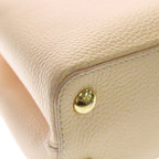 Louis Vuitton Capucines BB Jaune 2-Way Shoulder Bag Pink Leather Gold — view 5