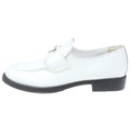 Prada Triangle Logo Loafers White