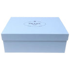 Prada Triangle Logo Loafers White — view 6