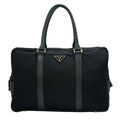 Prada Business Bag Black No Lock Leather