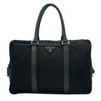 Prada Business Bag Black No Lock Leather