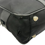 Prada Business Bag Black No Lock Leather — view 6