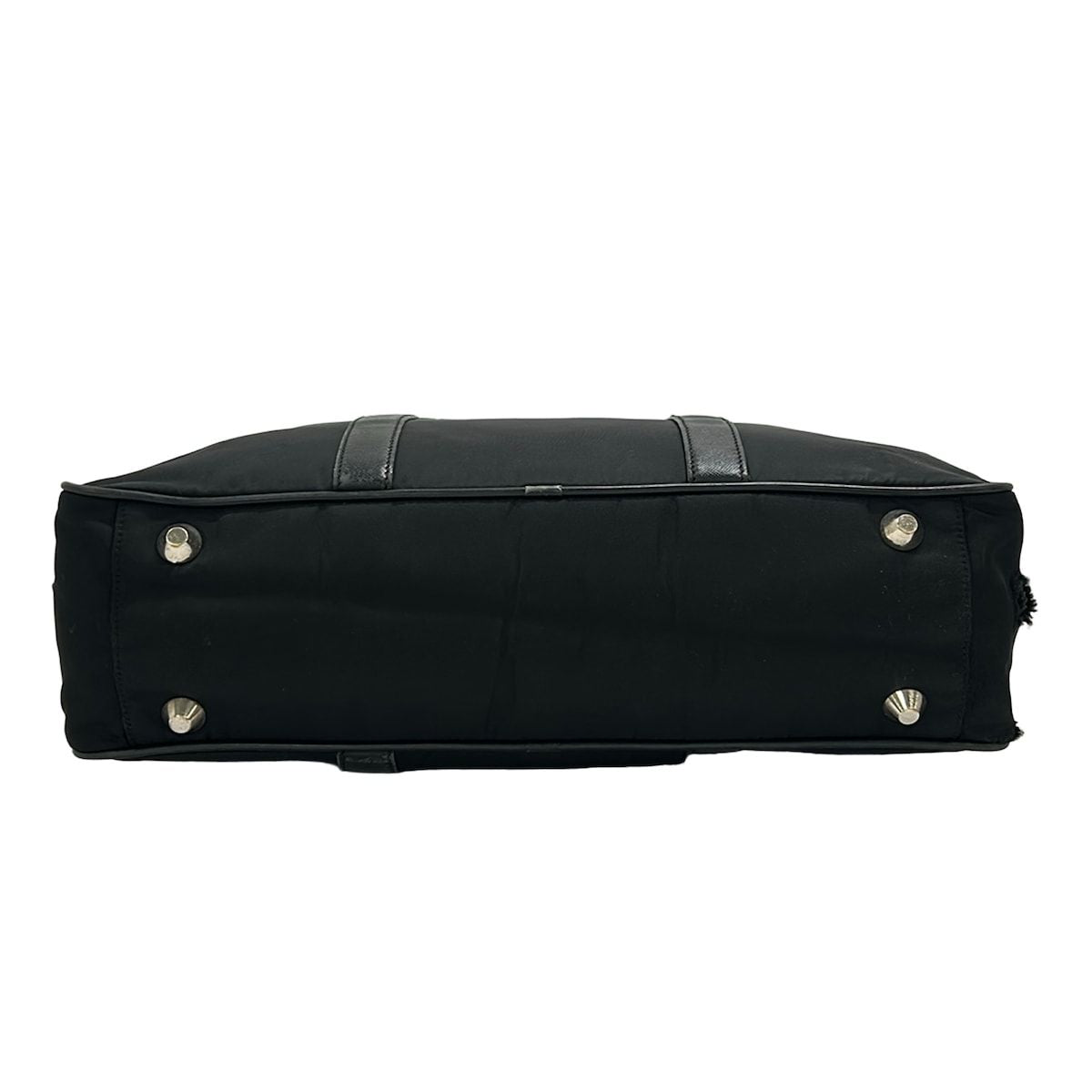 Prada Business Bag Black No Lock Leather — view 5