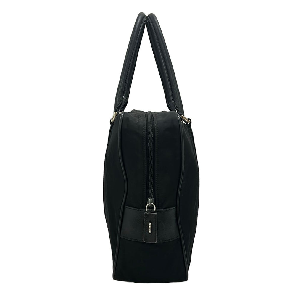 Prada Business Bag Black No Lock Leather — view 4