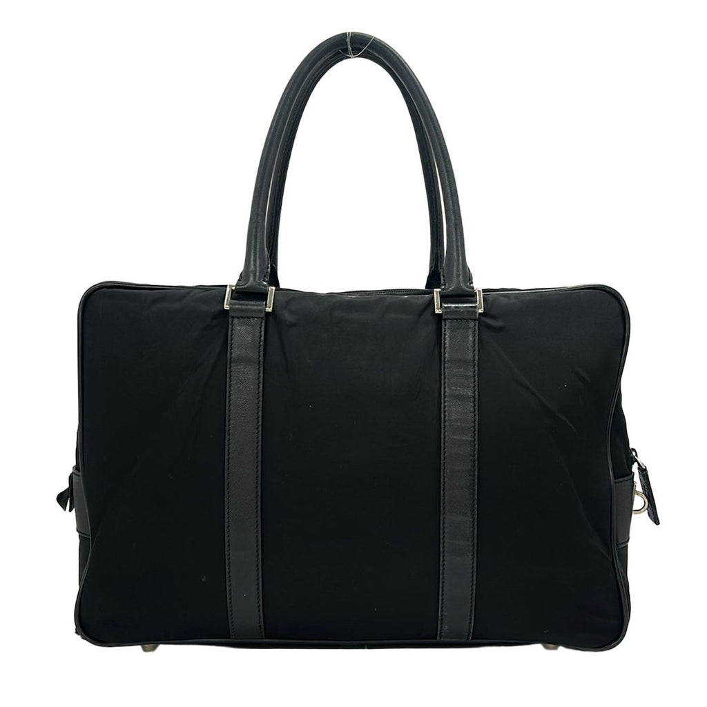 Prada Business Bag Black No Lock Leather — view 3