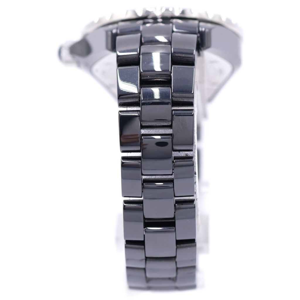 Chanel Diamond Bezel SE Quartz Ceramic Watch Black Dial — view 2