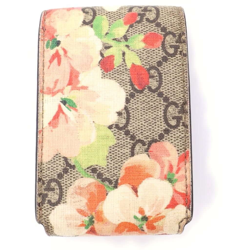 Gucci GG Blue Mus Flower Pattern Cigarette Case Multicolor — view 2