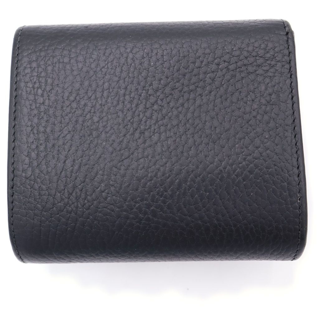 Gucci GG Marmont Bifold Wallet Black Leather — view 2
