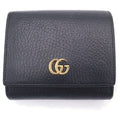 Gucci GG Marmont Bifold Wallet Black Leather