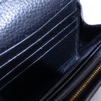 Gucci GG Marmont Bifold Wallet Black Leather — view 4