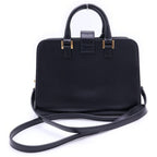 Saint Laurent Paris Baby Cabas 2-Way Shoulder Bag Black Leather Gold — view 2