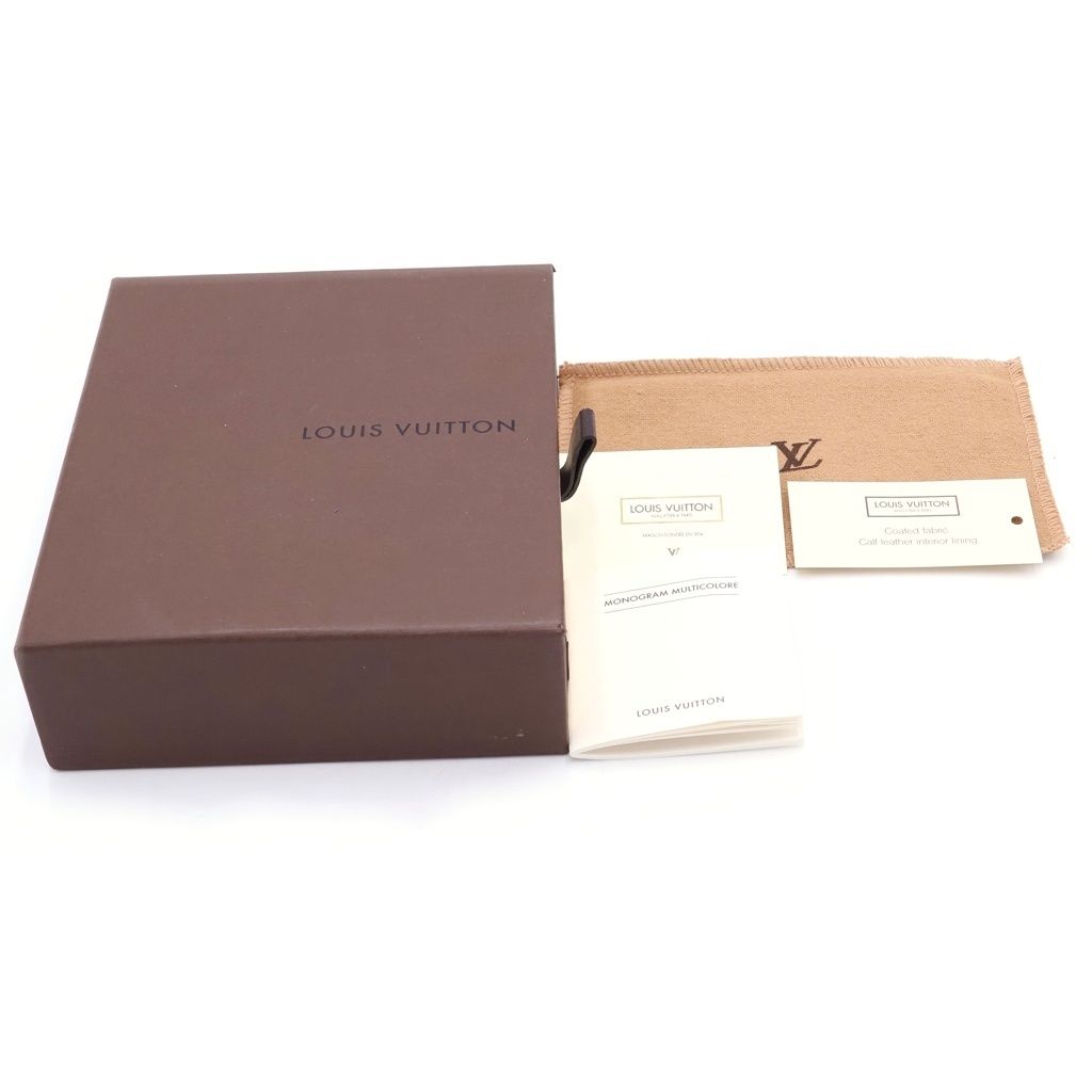 Louis Vuitton Monogram Multicolor Etui Loire Mirror Black Shoulder — view 6