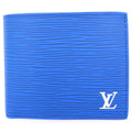 Louis Vuitton Epi Portefeuille Marco Blue Wallet