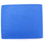 Louis Vuitton Epi Portefeuille Marco Blue Wallet — view 2