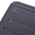Louis Vuitton Monogram Eclipse Bifold Wallet Compact Black Leather — view 5