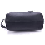 Fendi by the Way 2-Way Shoulder Bag Black Leather Silver — view 4