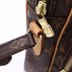 Louis Vuitton Monogram Amazon Mini Shoulder Bag Brown Leather Gold — view 7
