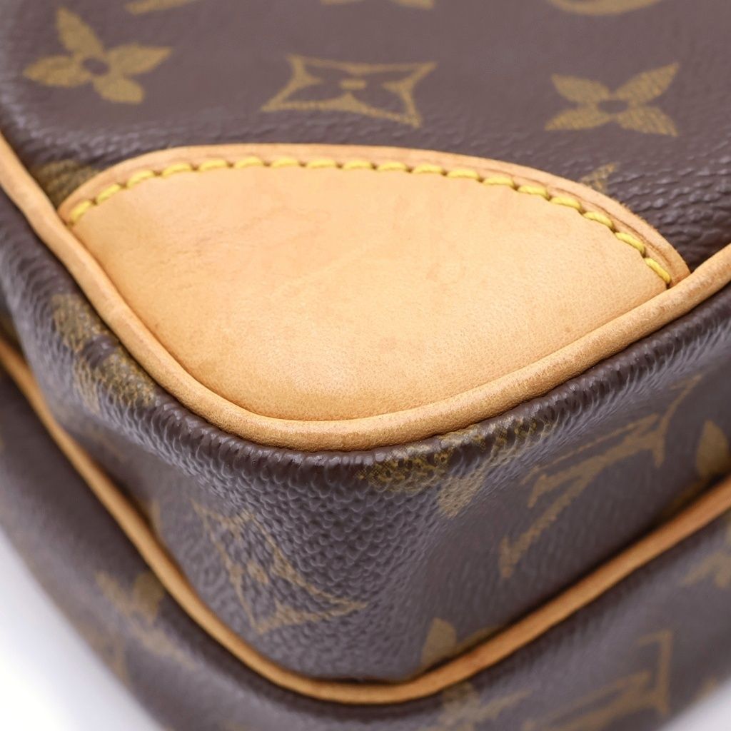 Louis Vuitton Monogram Amazon Mini Shoulder Bag Brown Leather Gold — view 6