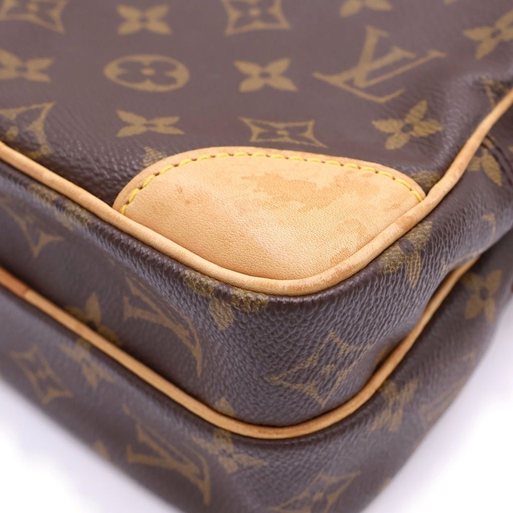 Louis Vuitton Monogram Amazon Mini Shoulder Bag Brown Leather Gold — view 5