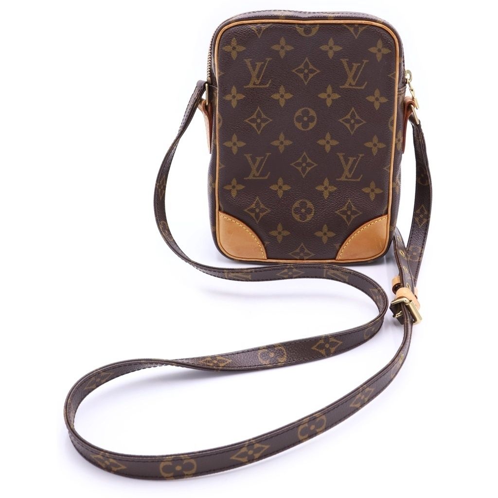 Louis Vuitton Monogram Amazon Mini Shoulder Bag Brown Leather Gold — view 2