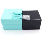 Tiffany & Co Atlas Date SS Quartz Stainless Watch Black Dial — view 6