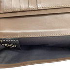 Fendi Wallet Micro FF Pattern Brown — view 6