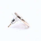 Chanel CC Logo Earrings 17 Metal Gold — view 3