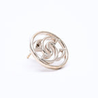 Chanel CC Logo Earrings 17 Metal Gold — view 2