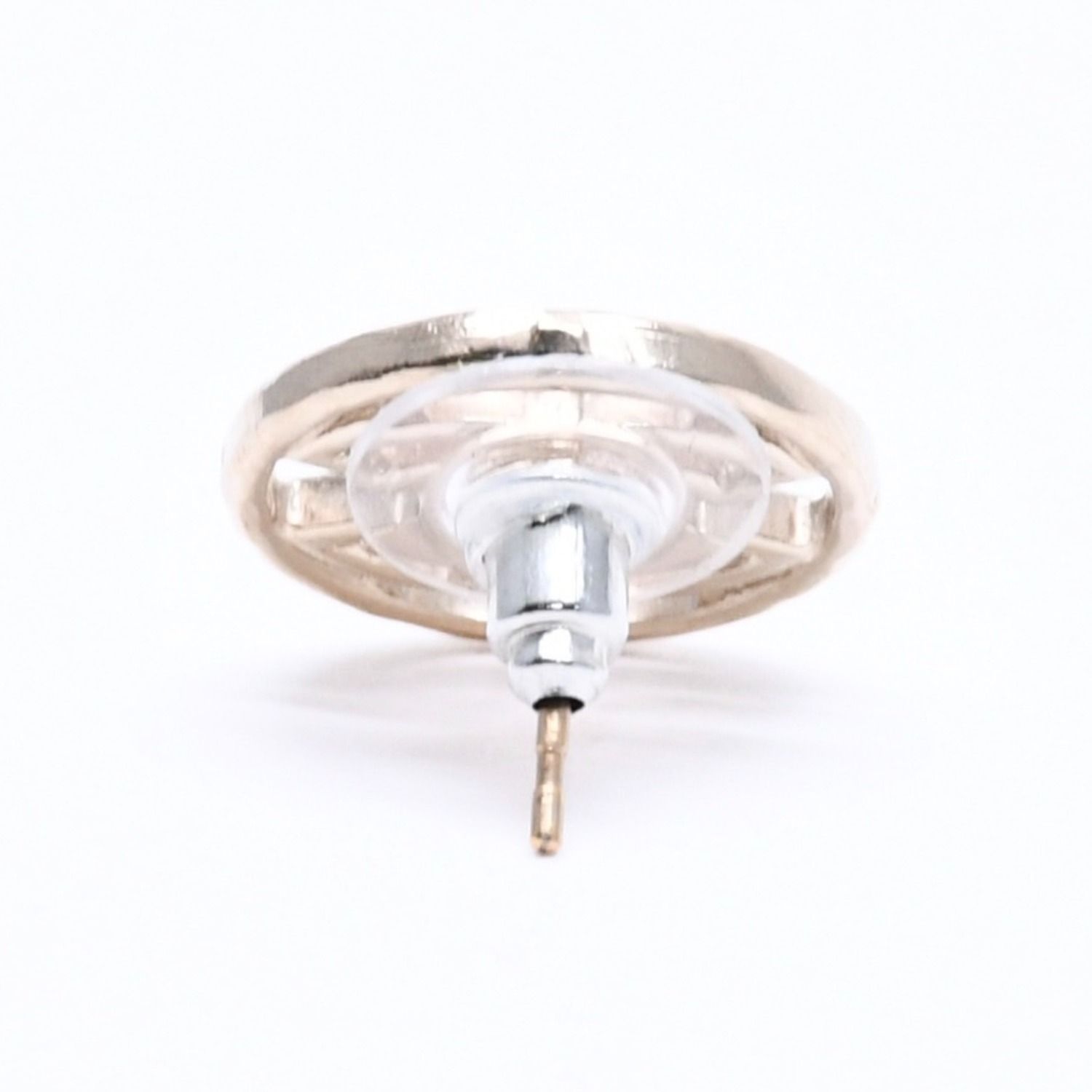 Chanel CC Logo Earrings 17 Metal Gold — view 4