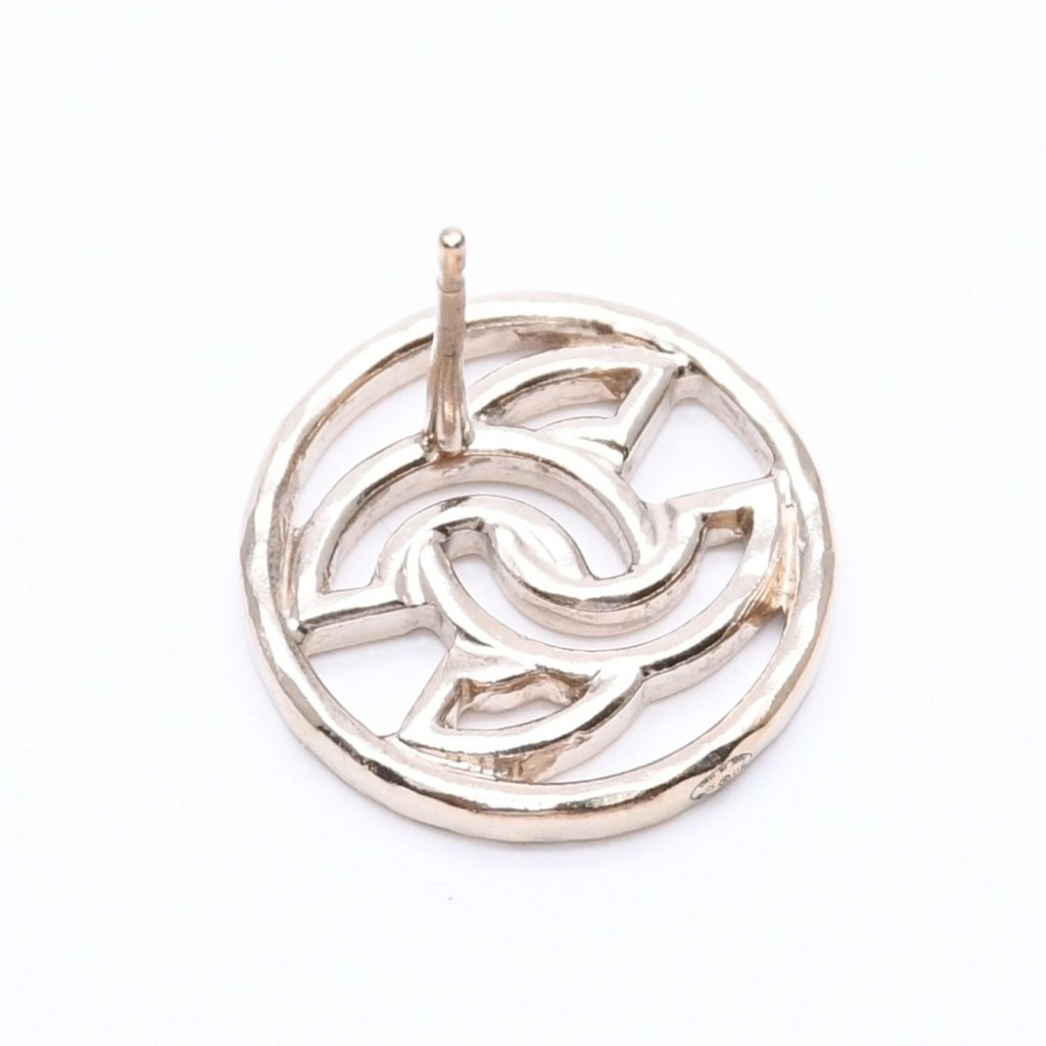 Chanel CC Logo Earrings 17 Metal Gold — view 5