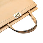 Gucci Interlocking 2-Way Shoulder Bag Beige Leather — view 4