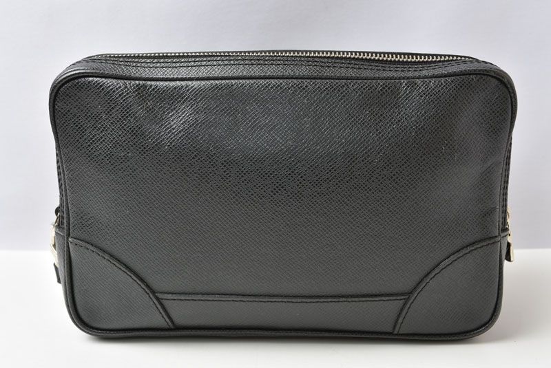 Louis Vuitton Clutch Taiga Pavel Ardoise Black — view 6