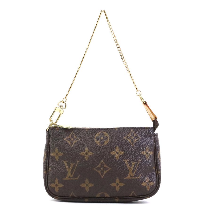 Louis Vuitton Pouch Handbag Monogram Mini Pochette