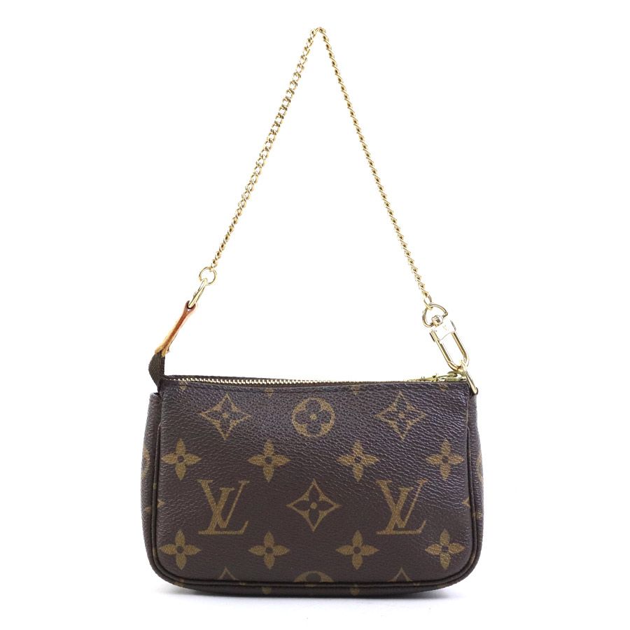 Louis Vuitton Pouch Handbag Monogram Mini Pochette — view 3