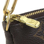 Louis Vuitton Pouch Handbag Monogram Mini Pochette — view 8