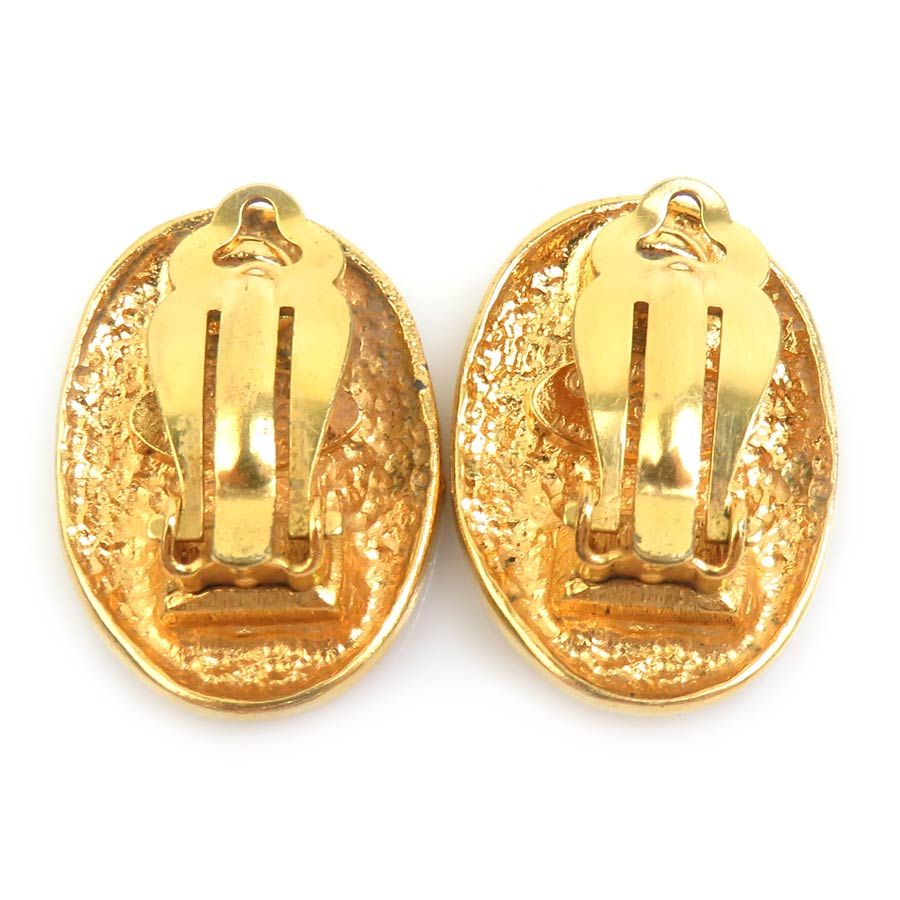 Chanel Earrings CC Logo — view 5