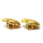 Chanel Earrings Logo Gold — view 4