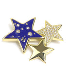 Chanel Brooch CC Logo Star