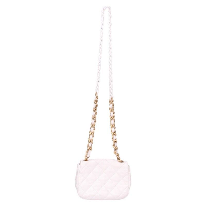 Chanel Mini Quilted Lambskin Chain Shoulder — view 2