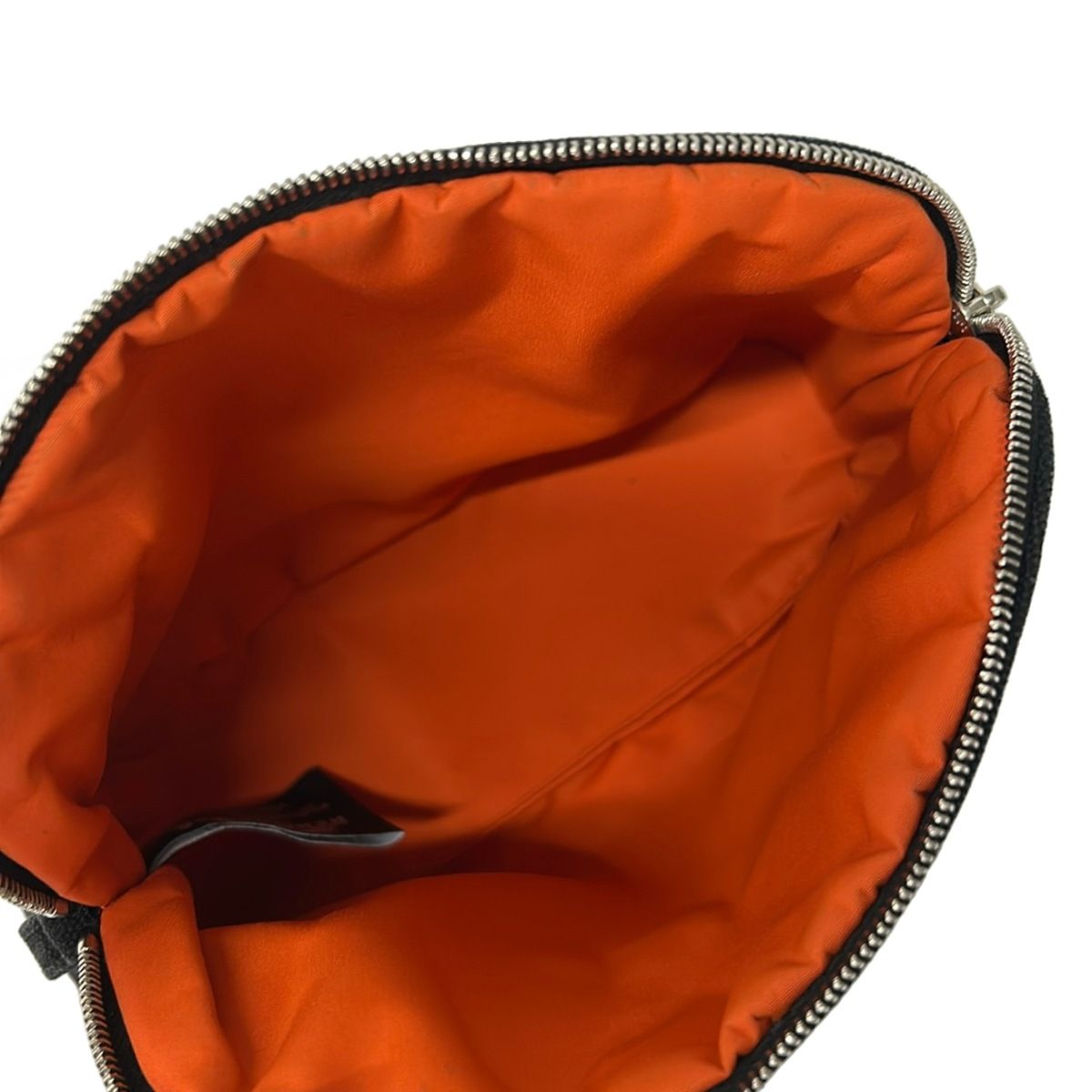 Hermes Pouch Black Leather — view 4
