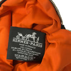 Hermes Pouch Black Leather — view 5