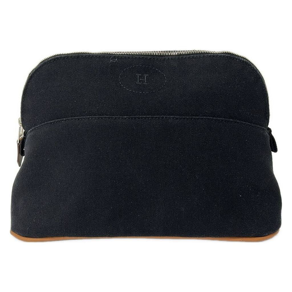 Hermes Pouch Black Leather