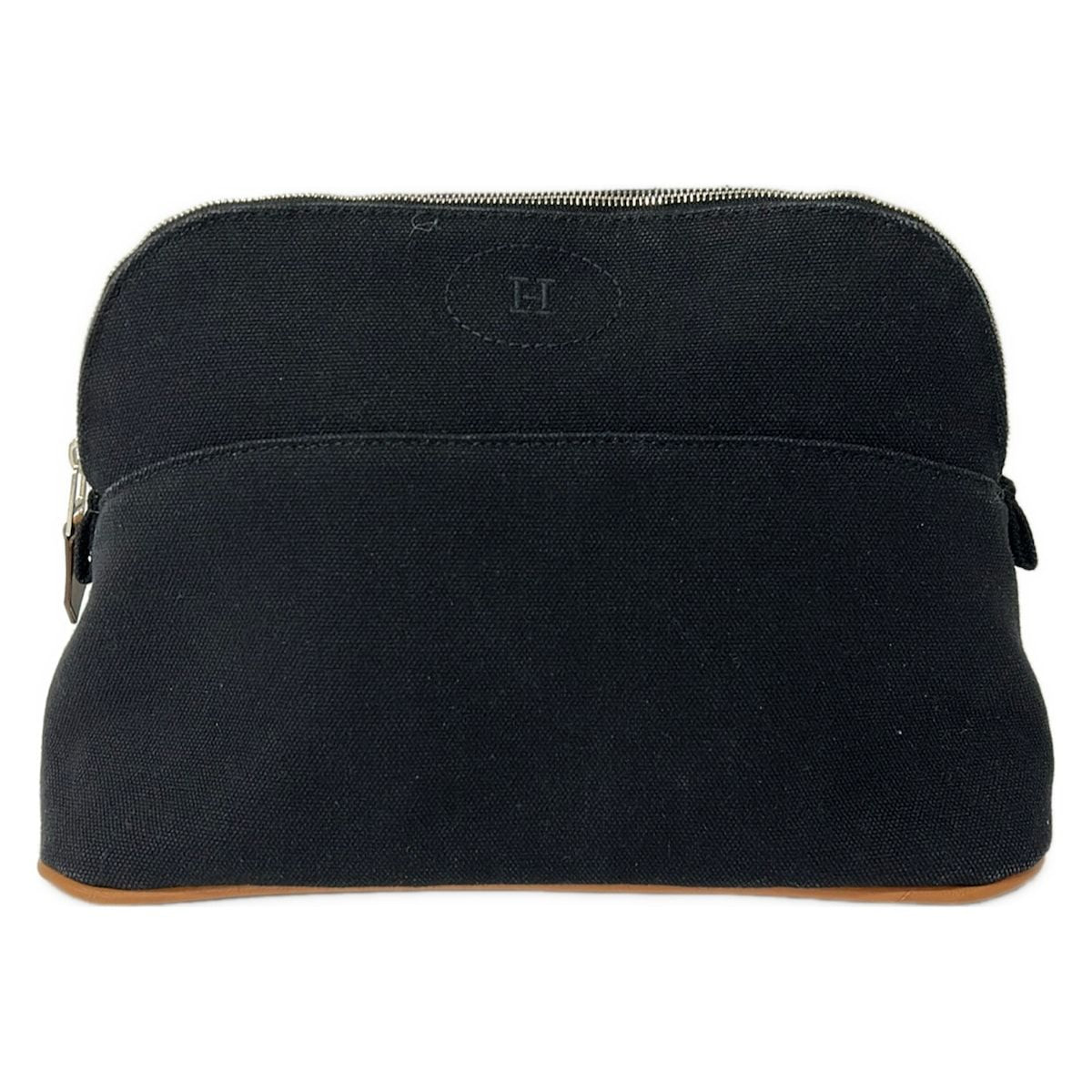 Hermes Pouch Black Leather