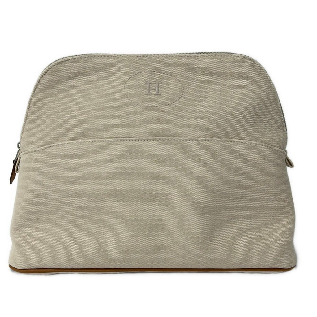 Hermes Pouch Ivory Leather