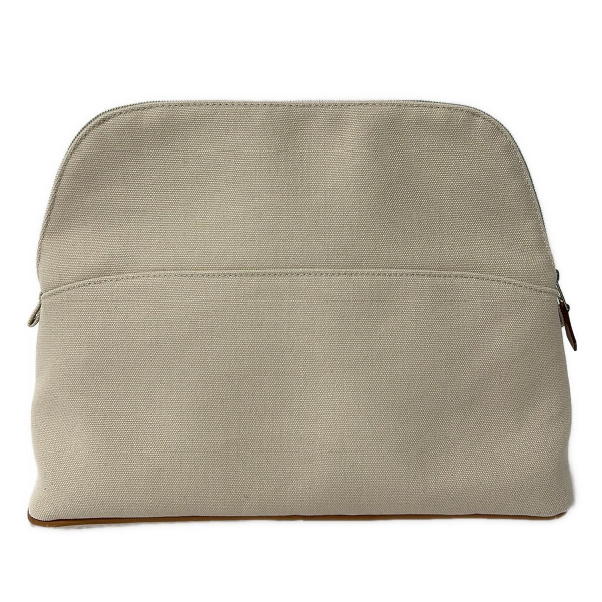 Hermes Pouch Ivory Leather — view 2