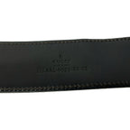 Gucci Belt 80 32 Pink Green Cotton Leather — view 4