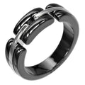 Chanel Ultra White Gold Ceramic Ring