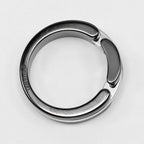Chanel Ultra White Gold Ceramic Ring — view 9